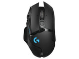 Logitech G G502 LIGHTSPEED, Diestro, Óptico, RF inalámbrico, 910-005566