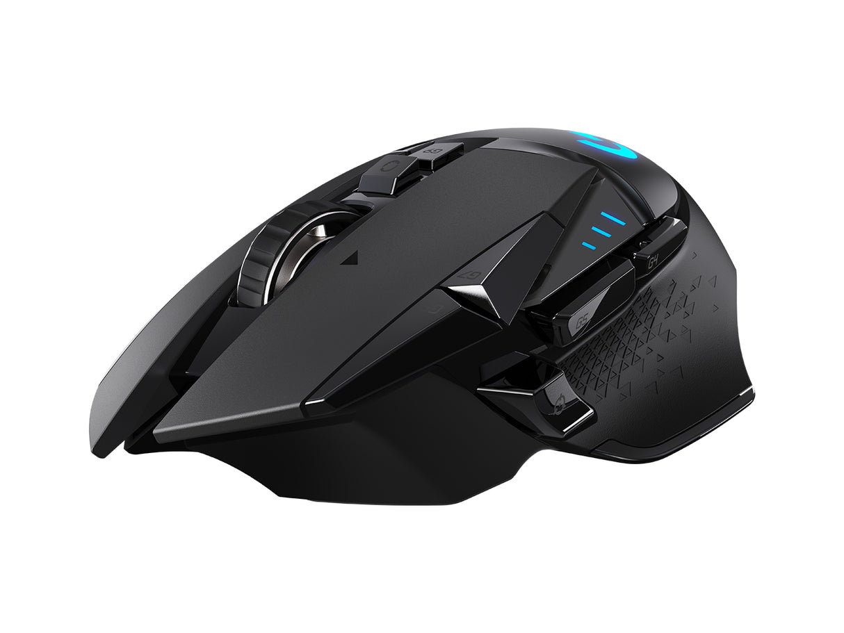 Logitech G G502 LIGHTSPEED, Diestro, Óptico, RF inalámbrico, 910-005566