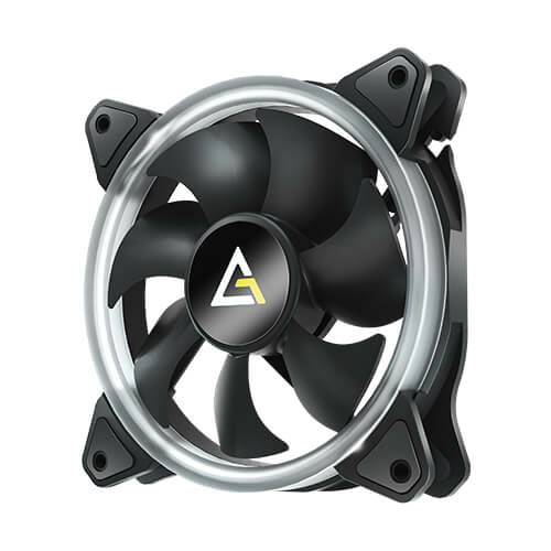 VENTILADOR P/GABINETE ANTEC (NEON 120 ARGB) 1 FAN 120MM ARGB,1600 RPM,NEGRO