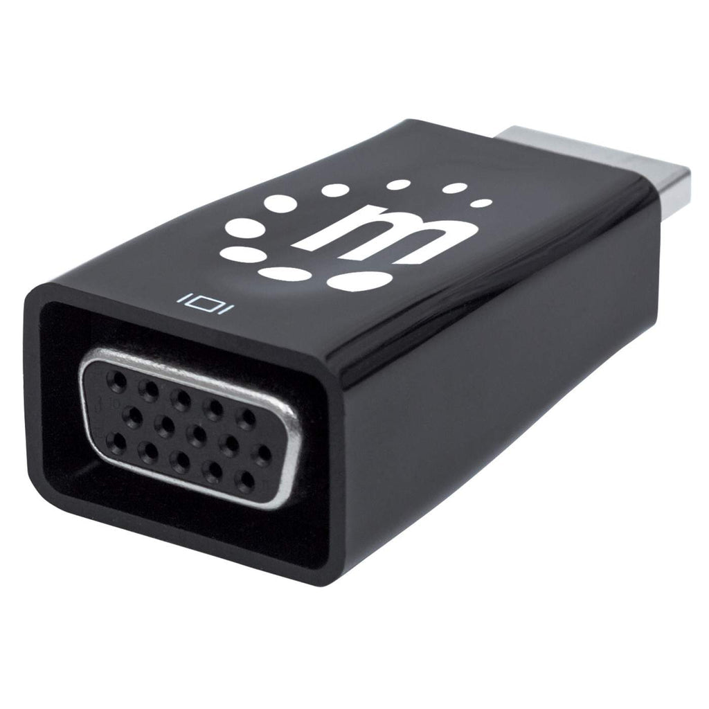 Manhattan Micro Convertidor HDMI a VGA con salida de audio Cable HDMI VGA, 3.5mm Macho Hembra