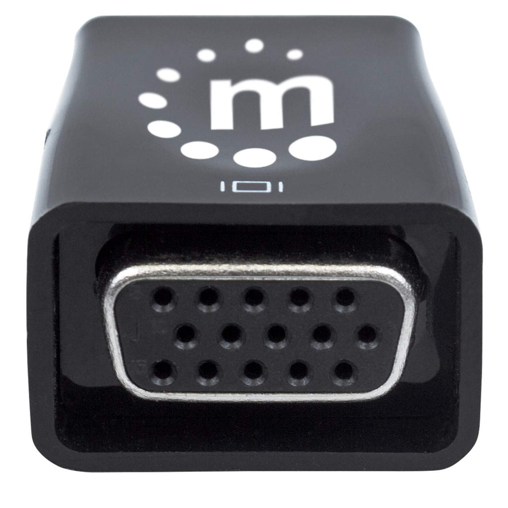 Manhattan Micro Convertidor HDMI a VGA con salida de audio Cable HDMI VGA, 3.5mm Macho Hembra