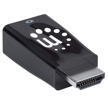 Manhattan Micro Convertidor HDMI a VGA con salida de audio Cable HDMI VGA, 3.5mm Macho Hembra