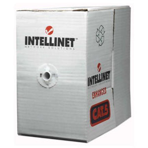 BOBINA INT CAT 6 CCA 305M SOLIDA GRIS (COBRE CON ALUMINIO)