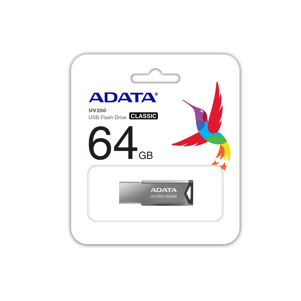 ADATA AUV210-64G-RGD Memoria Flash 64 GB USB tipo A 2.0 Si