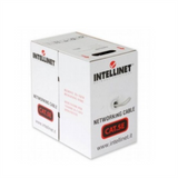 BOBINA INT CAT 5E CCA UTP 305M MULTIFILAR GRIS COBRE CON ALUMINIO