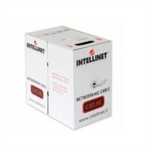 BOBINA INT CAT 5E CCA UTP 305M MULTIFILAR GRIS COBRE CON ALUMINIO