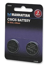 Manhattan 432528 pilas domésticas Batería de un solo uso CR2032 Litio 3 V