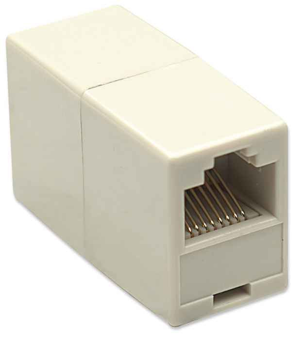 Intellinet COPLE RJ45 MODULAR CAT5E HEMBRA A HEMBRA UTP Cable 8P8C 8P8C Hembra Hembra