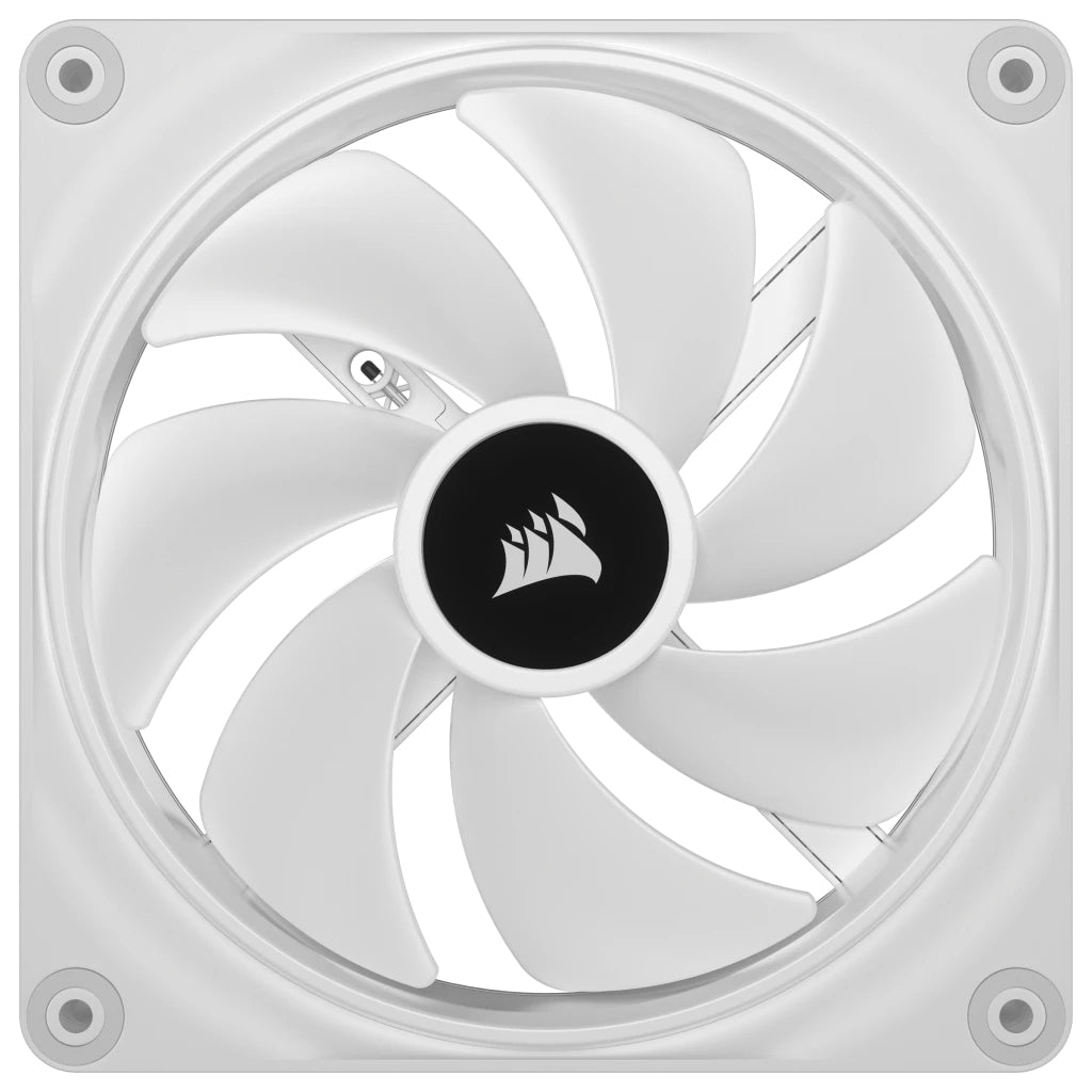 Corsair iCUE LINK QX140 RGB Gabinete de la computadora Ventilador 14 cm Blanco 1 pieza(s), 480 RPM, 2000 RPM