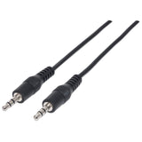 Manhattan Cable de Audio Estéreo Cable 1,8 m 3,5mm Macho 3,5mm