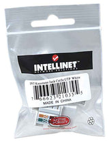 Intellinet JACK RJ45 CAT5E KEYSTONE DE IMPACTO BLANCO módulos de conectores de red Plano Blanco RJ-45 Hembra