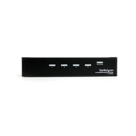 StarTech.com Multiplicador HDMI de 4 puertos y amplificador de señal - Splitter - 1920x1200 -1080p divisores de vídeo HDMI 4x HDMI 4 5