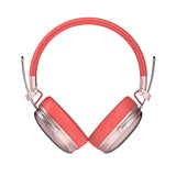 Acteck AC-940894 audífono y auriculare Auriculares Inalámbrico Diadema Llamadas/Música USB Tipo C Bluetooth Rojo