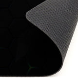 Mouse Pad Gamer BRobotix 6007075 Hexágono, Tamaño M, 31 x 40 cm. Color Negro.