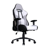 Cooler Master Gaming Caliber R3C Silla para videojuegos universal Asiento acolchado Gris, Blanco