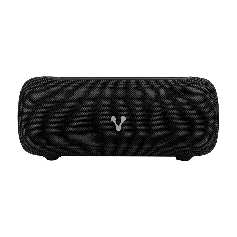 BOCINA VORAGO BSP-430 BLUETOOTH / USB / AROS LUZ RGB / TWS / 26W RMS CON HASTA 7 HRS AUTONOMIA TERMINADO EN TELA