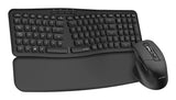 Acteck Creator Ultra Confort MK650 teclado Ratón incluido Hogar / Oficina RF inalámbrico QWERTY Español Negro