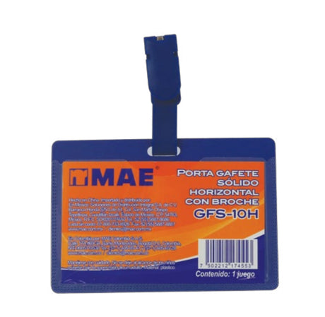 MAE GFS-10H insignia/pase Portaetiquetas Polipropileno (PP) 50 pieza(s)