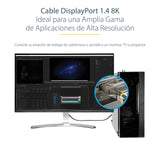 StarTech.com Cable de 5m DisplayPort 1.4 Certificado VESA - 8K de 60Hz HDR10 - Vídeo Ultra HD 4K de 120Hz - Cable DP 1.4