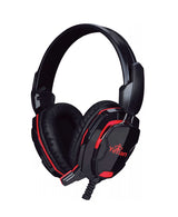 Yeyian Tempest 2000 Auriculares Alámbrico Diadema Juego Negro, Rojo