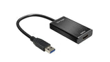 Vorago ADP-204 adaptador de cable de vídeo HDMI + 3.5mm USB tipo A Negro, Hembra, Macho, Derecho