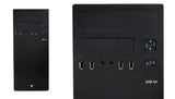 Vorago GAB-101K carcasa de ordenador Midi Tower Negro 500 W