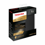 Toshiba Canvio Slim disco duro externo 1 TB 2.5" Micro-USB B 2.0/3.2 Gen 1 (3.1 Gen 1) Negro