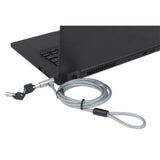 Manhattan Candado de Seguridad Wedge N17 para Portátiles Cable Metálico Portátil Llave Kensington