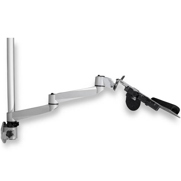 StarTech.com Estación de Trabajo de Montaje en Pared - para 1 Monitor - Premium estaciones de trabajo sentado o de pie Pared Plata 1 33 cm (13")