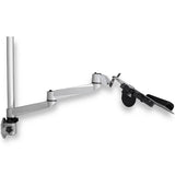 StarTech.com Estación de Trabajo de Montaje en Pared - para 1 Monitor - Premium estaciones de trabajo sentado o de pie Pared Plata 1 33 cm (13")