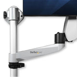 StarTech.com Estación de Trabajo de Montaje en Pared - para 1 Monitor - Premium estaciones de trabajo sentado o de pie Pared Plata 1 33 cm (13")