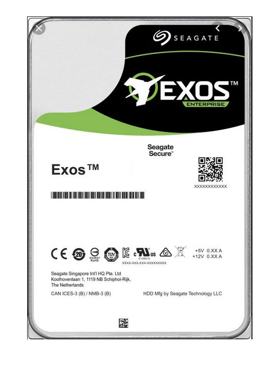 Seagate Exos X16 discos duros internos 14 GB 7200 RPM 256 MB 3.5 cm (3.5")