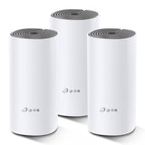 TP-Link Deco E4 (3-pack) sistemas wi-fi mesh (wi-fi en malla) Sistema de malla Blanco, Gris LAN, WLAN Interno