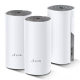 TP-Link Deco E4 (3-pack) sistemas wi-fi mesh (wi-fi en malla) Sistema de malla Blanco, Gris LAN, WLAN Interno