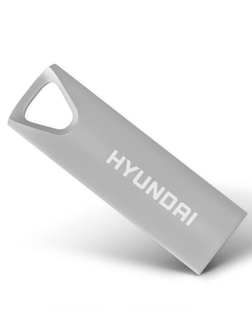 Hyundai Bravo Deluxe unidad flash USB 16 GB USB tipo A 2.0 Plata, Sin tapa