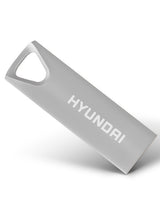 Hyundai Bravo Deluxe unidad flash USB 16 GB USB tipo A 2.0 Plata, Sin tapa