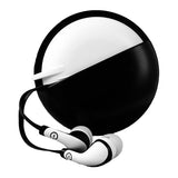 AUDIFONOS PERFECT CHOICE DE VIAJE IN EAR C/MICROFONO NEGRO Y BLANCO