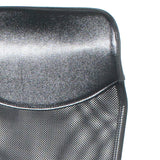 Xtech AM160GEN46 silla para oficina o computadora asiento acolchado Respaldo con rejilla, Negro, Negro, Tela
