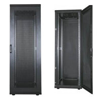 Intellinet Armoire réseau autoportante 19", 42U, 600 × 800 mm (largeur x profondeur), noire, en kit, charge max