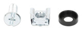 713658 - Intellinet Jeu d’écrous cage M6 (100 pcs) avec vis et rondelles, pour armoires et racks 19", pot plastique, garantie à vie Rack Plata 831 g 100 pieza(s) 85389099
