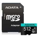 ADATA Premier Pro Memoria Flash 512 GB MicroSDXC 100 MB/s 80 MB/s