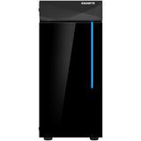 GIGABYTE C200 carcasas ordenador Vidrio, Plástico, Acero Midi Tower PC Negro