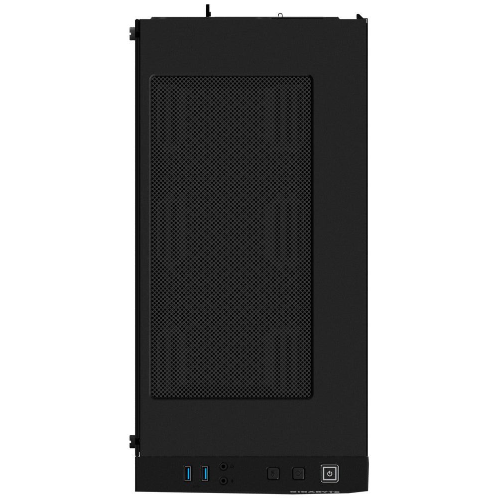 GIGABYTE C200 carcasas ordenador Vidrio, Plástico, Acero Midi Tower PC Negro