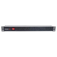 BARRA INT PDU 8 CONTACTOS 1 UNIDAD PARA RACK Y GABINETE