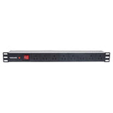 BARRA INT PDU 8 CONTACTOS 1 UNIDAD PARA RACK Y GABINETE