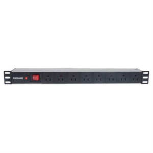 BARRA INT PDU 8 CONTACTOS 1 UNIDAD PARA RACK Y GABINETE