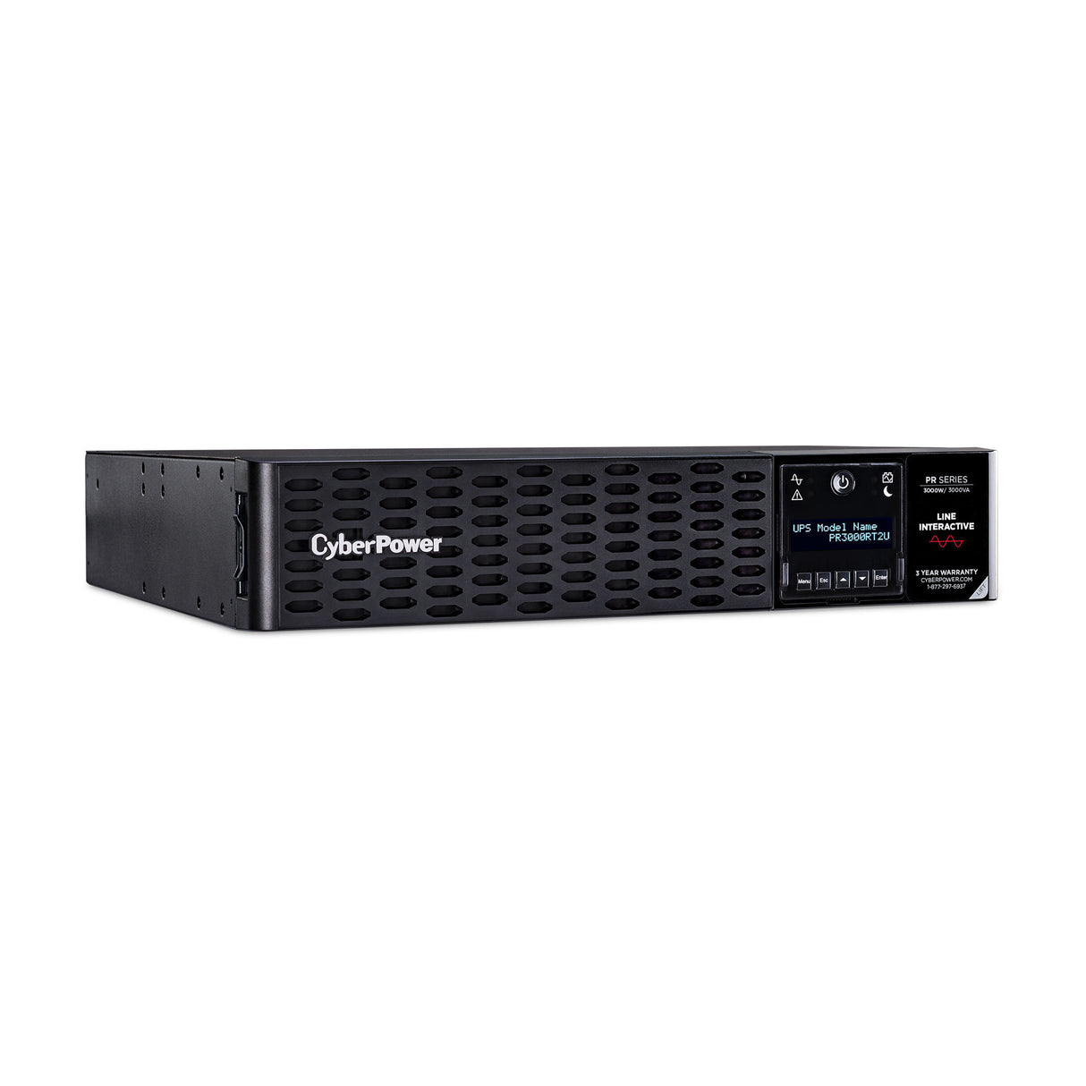 CyberPower PR3000RT2U UPS Línea interactiva 3 kVA 3000 W Seno