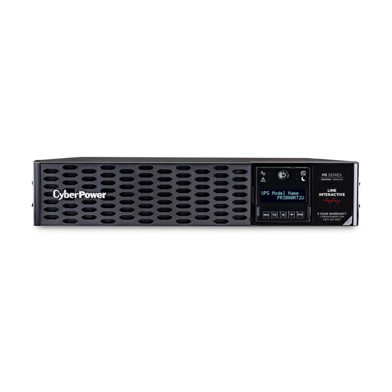 Cyberpower UPS de Rack 2U / 3000 VA / 3000 W PR3000RT2U