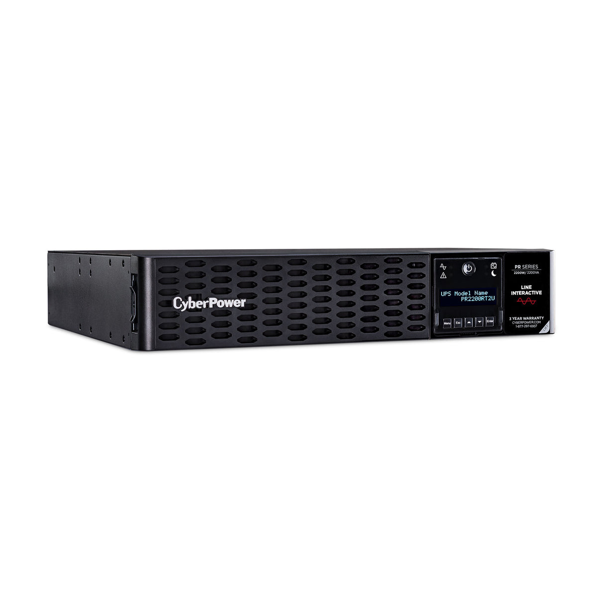 CyberPower PR2200RT2U UPS Línea interactiva 2,2 kVA 2200 W Seno