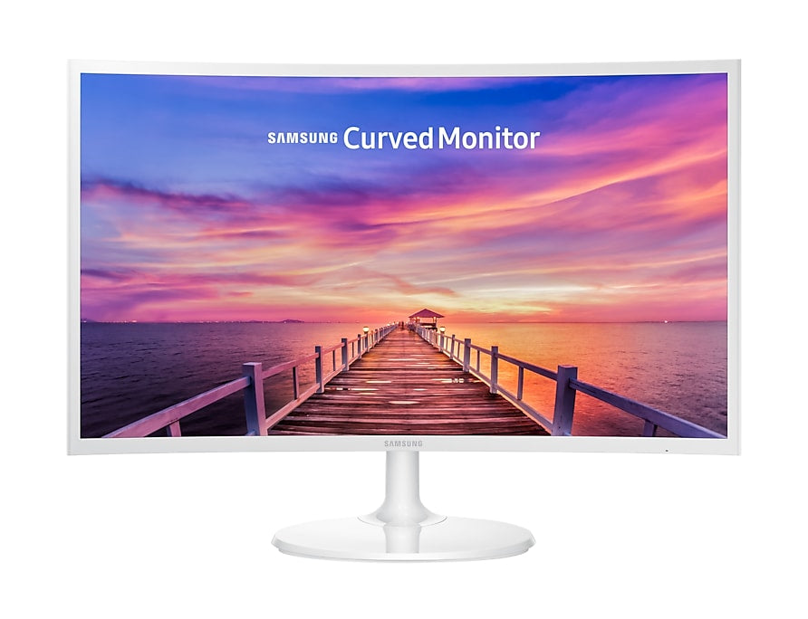 Samsung LC27F391FHNXZA Monitor 68,6 cm (27") 1920 x 1080 Pixeles Full HD Blanco